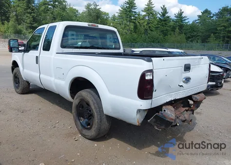 2013 Ford F-250 Xl из США, поврежденный, VIN 1FT7X2B66DEA43712